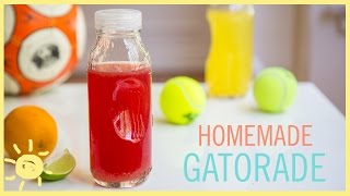 EAT  Homemade Gatorade [upl. by Kcirb]