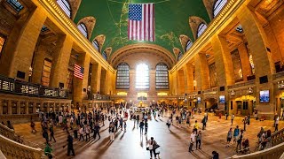 Walking Tour of Grand Central Terminal — New York City 【4K】🇺🇸 [upl. by Loris773]