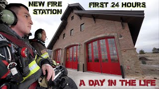 First 24 Hours in a New Fire Station  A Day in the Life [upl. by Ruhtua]