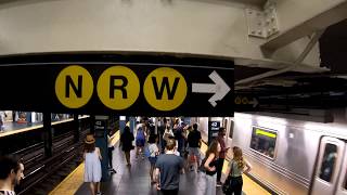 ⁴ᴷ The Busiest NYC Subway Station Times Square–42nd StreetPort Authority Bus Terminal [upl. by Eirffej]